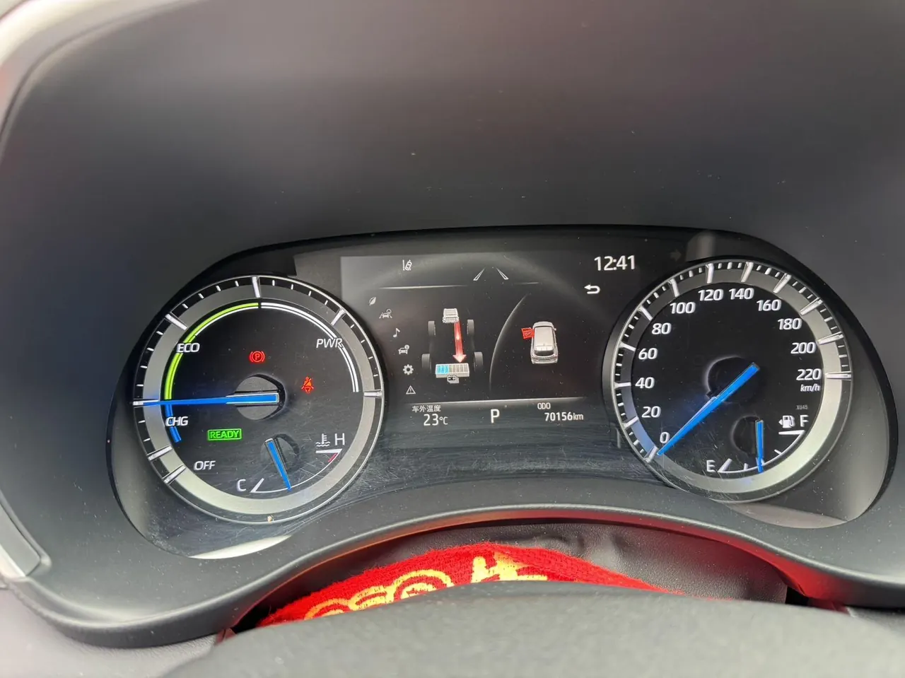 Toyota 2022 Highlander Dual Engine 2.5 Stepless Four-wheel Drive Premium Edition 7-seat Automatic Gear 13