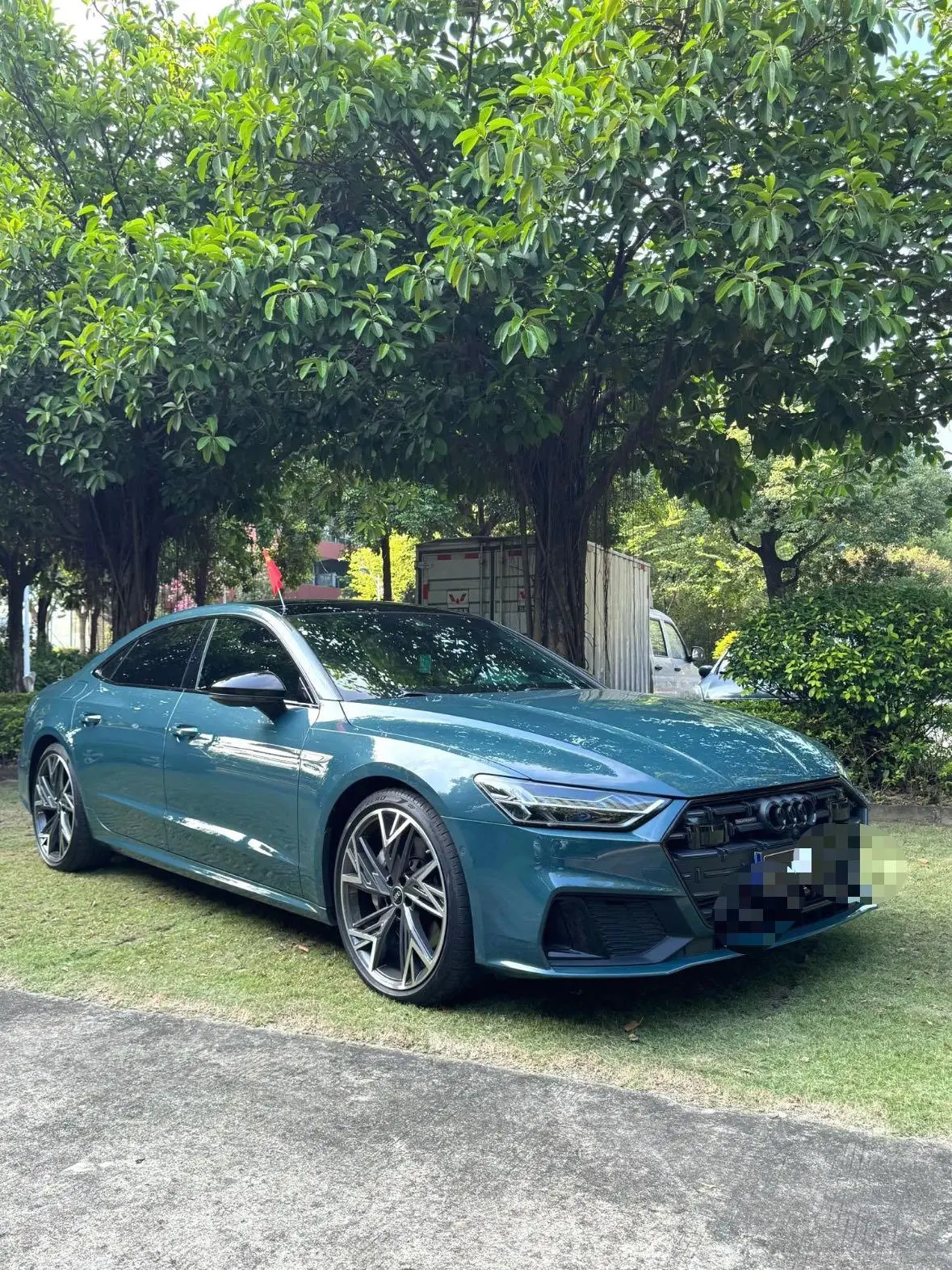 Audi 2022 A7L 48V 3.0TFSI 55TFSI Quattro S-line edition one advance automatic gear 2