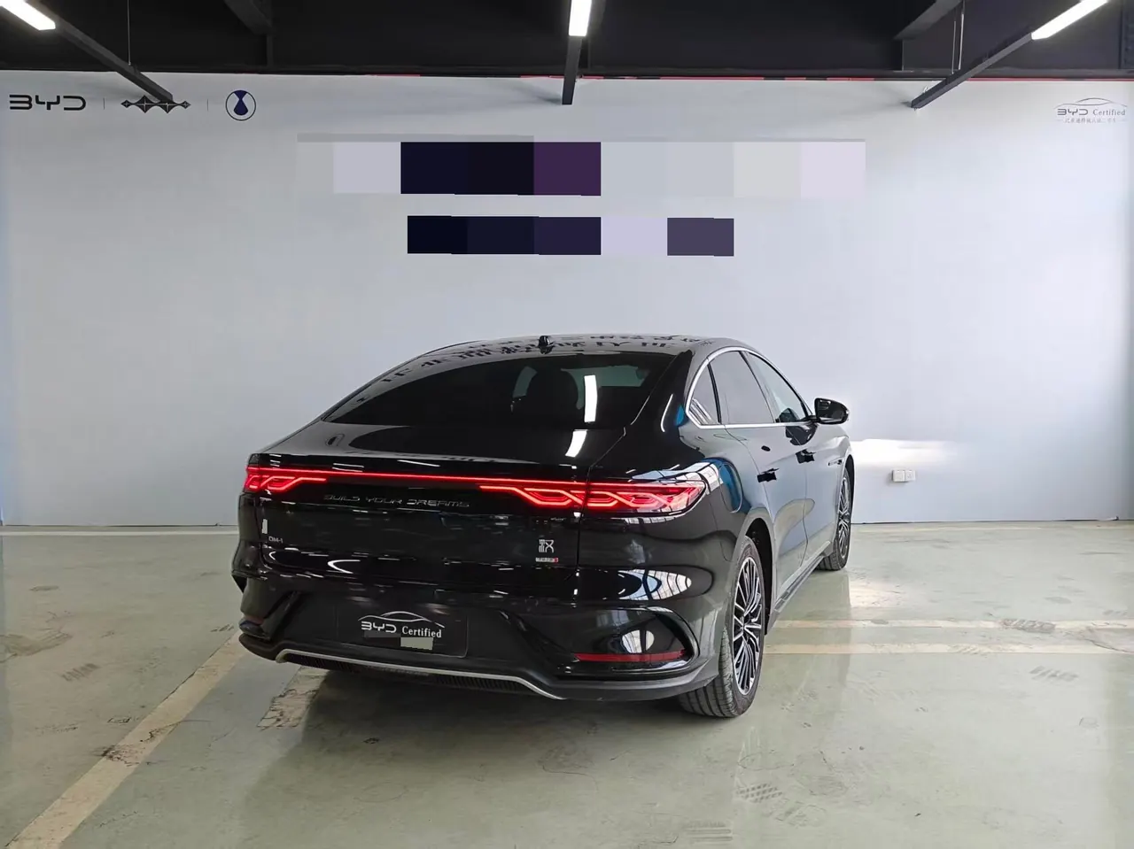 BYD 2025 Han DM-i 1.5T stepless 125KM laser Radar intelligent driving automatic gear 4