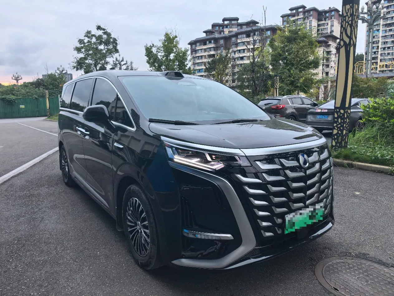 Denza 2025 Denza D9 DM-i 1.5T stepless intelligent driving version 1020 four-wheel drive exclusive automatic transmission 2