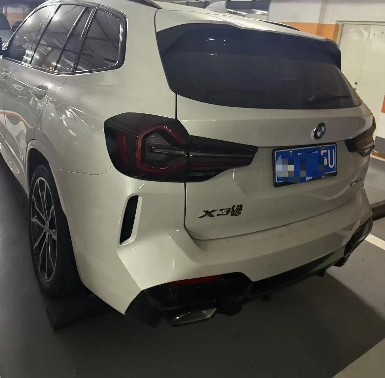 BMW 2022 X3 xDrive30i 2.0T Leading M Obsidian Night Suit Automatic Gear 3
