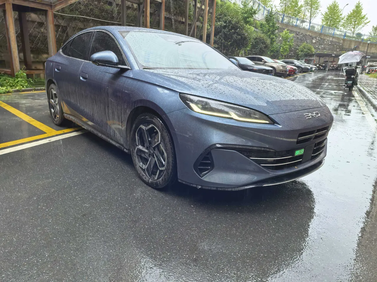 BYD 2024 seals 06 DM-i 1.5 stepless 120KM exclusive automatic gear 2
