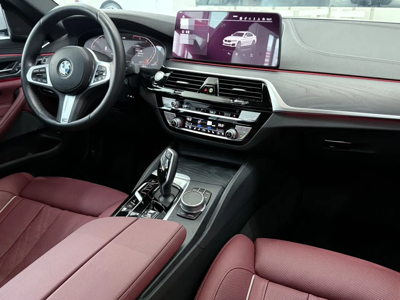 BMW 5 Series 2021 530Li 2.0T Exclusive M Sports Suit Automatic Gear 6