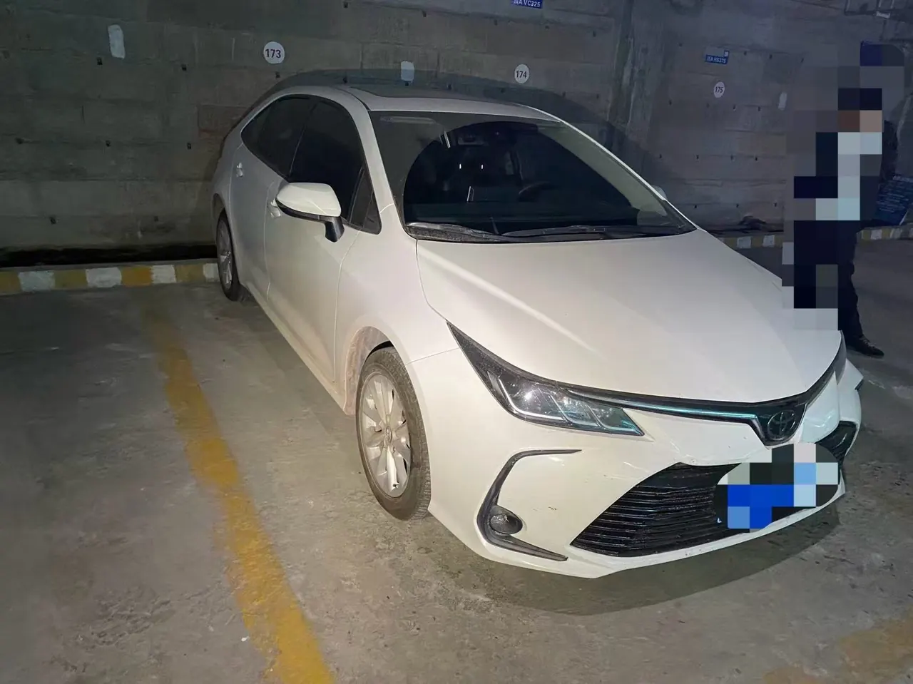 Toyota 2021 corolla 1.2T stepless elite PLUS version of automatic gear 4