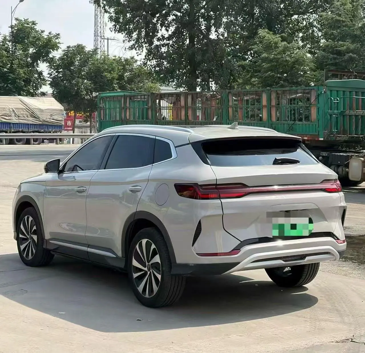 BYD Song PLUS New Energy 2024 Song PLUS DM-i 1.5 Stepless Glory Edition 110km Flagship Automatic Gear 4