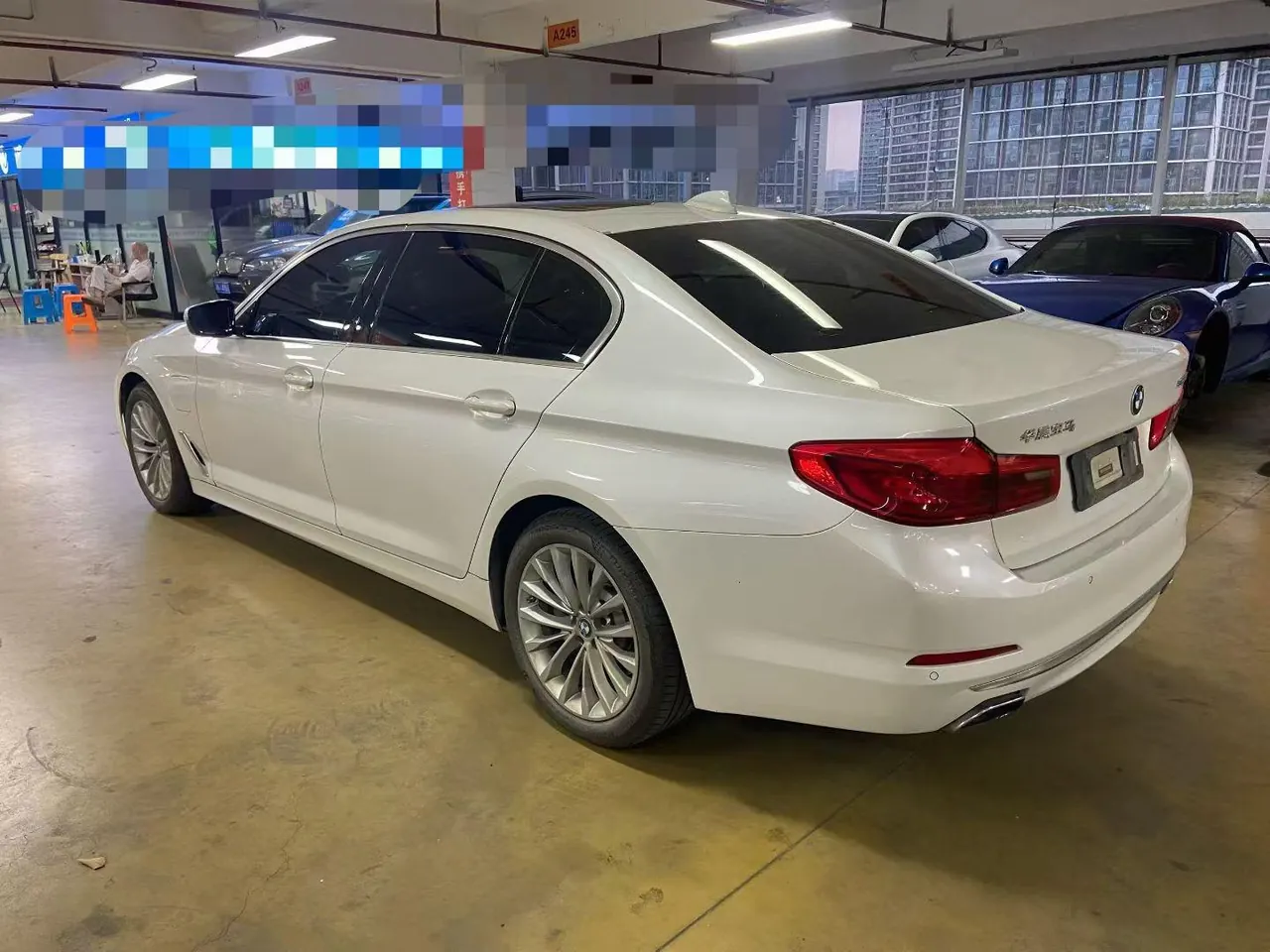BMW 5 series new energy 2020 530Le 2.0T mileage upgraded luxury package automatic gear 4