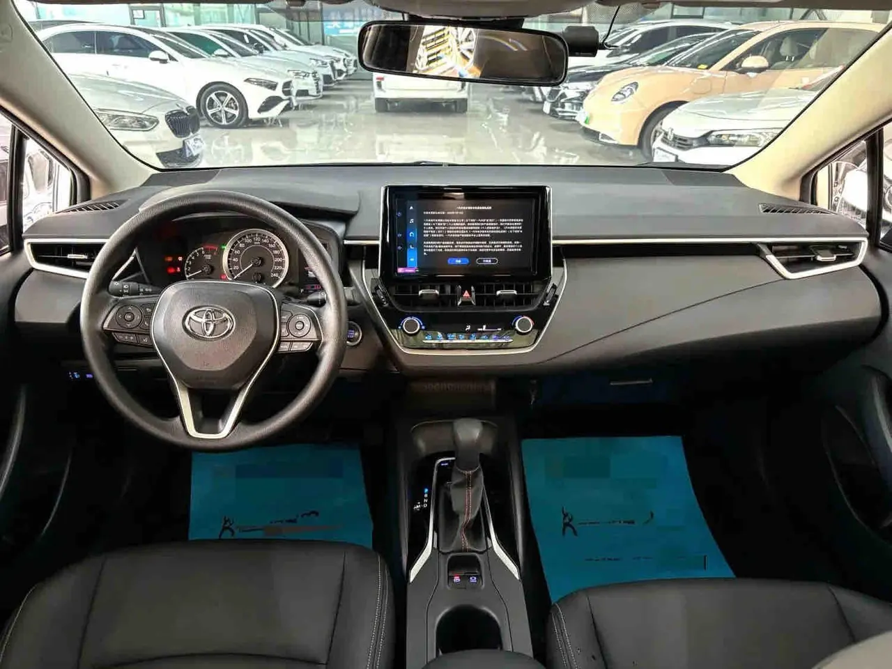 Toyota 2021 corolla 1.2T stepless elite version of automatic gear 10