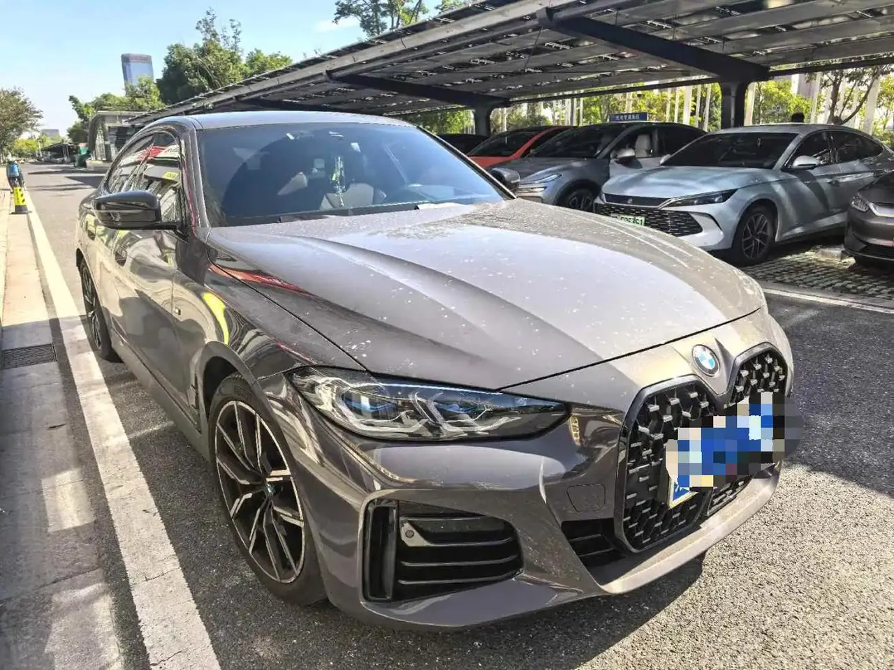 BMW 4 Series (Imported) 2022 430i Four-Door Coupe 2.0T M Sports Obsidian Night Suit Automatic Gear 3