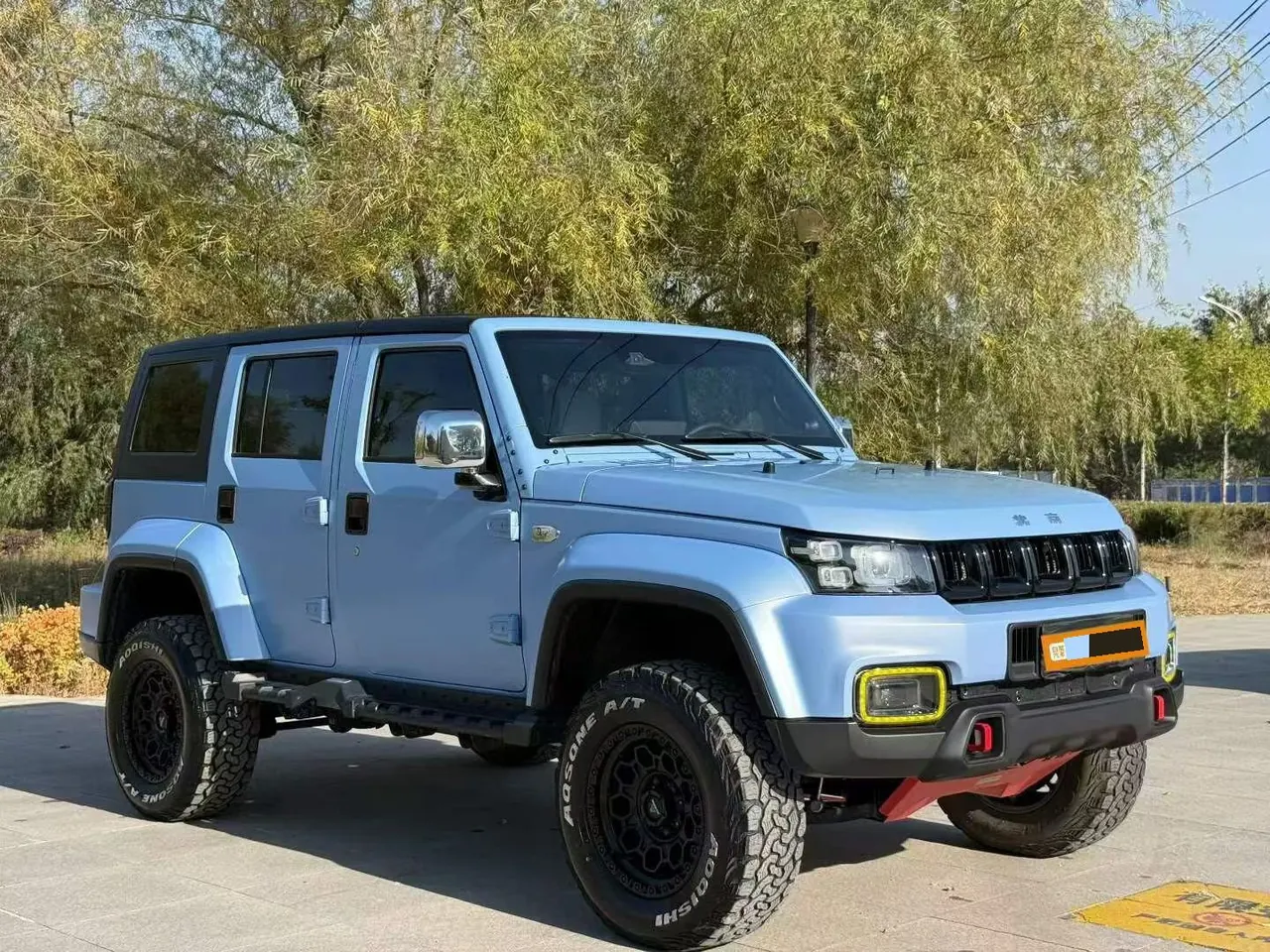 Beijing 2023 BJ40 2.0T Four-wheel Drive Ring Tower Champion Edition Automatic Gear 3