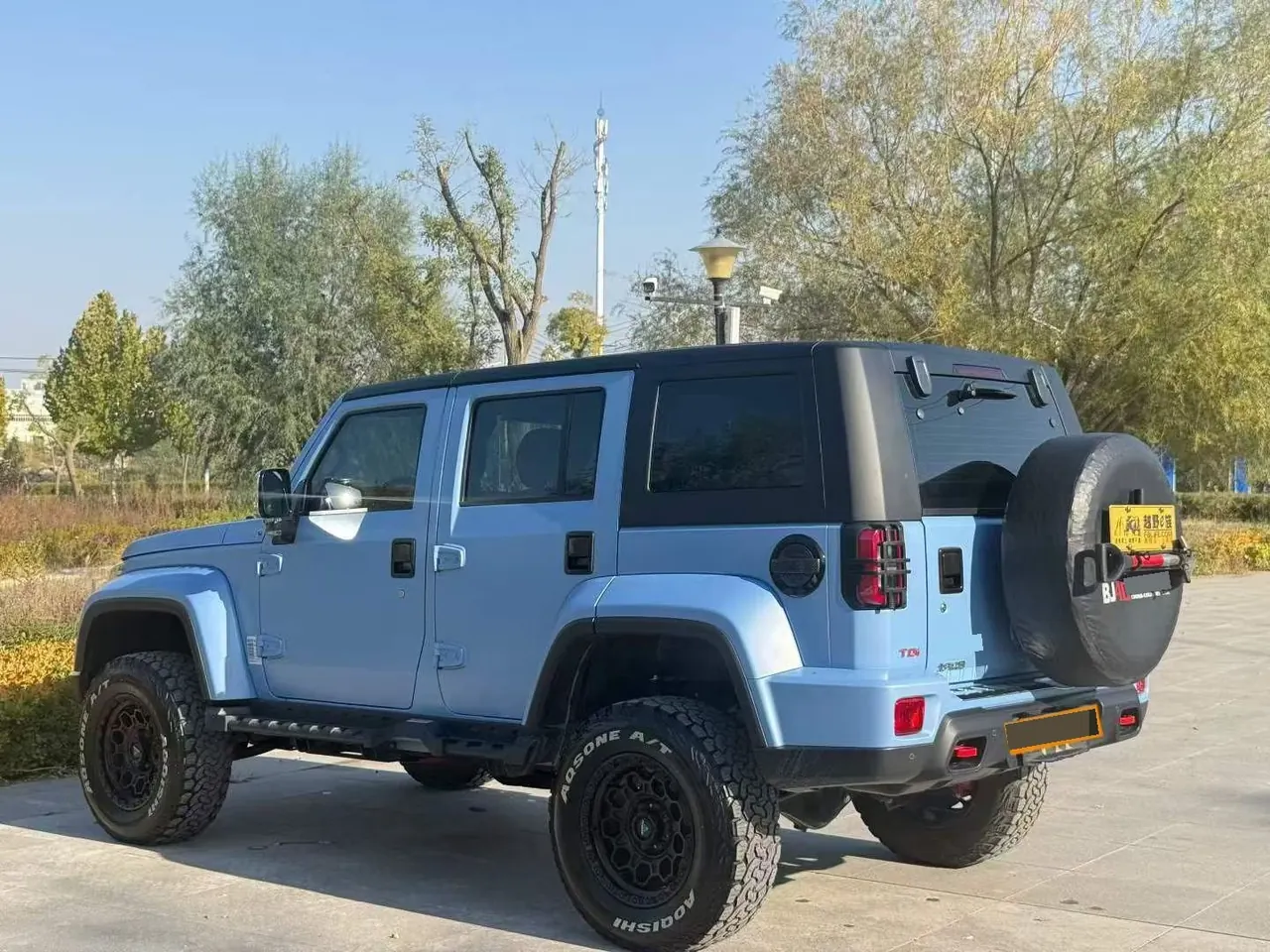 Beijing 2023 BJ40 2.0T Four-wheel Drive Ring Tower Champion Edition Automatic Gear 7