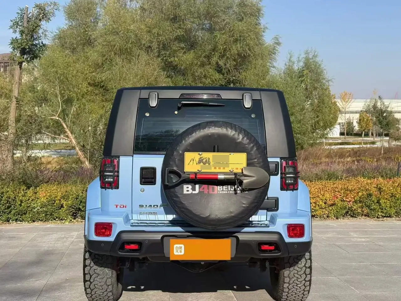Beijing 2023 BJ40 2.0T Four-wheel Drive Ring Tower Champion Edition Automatic Gear 8