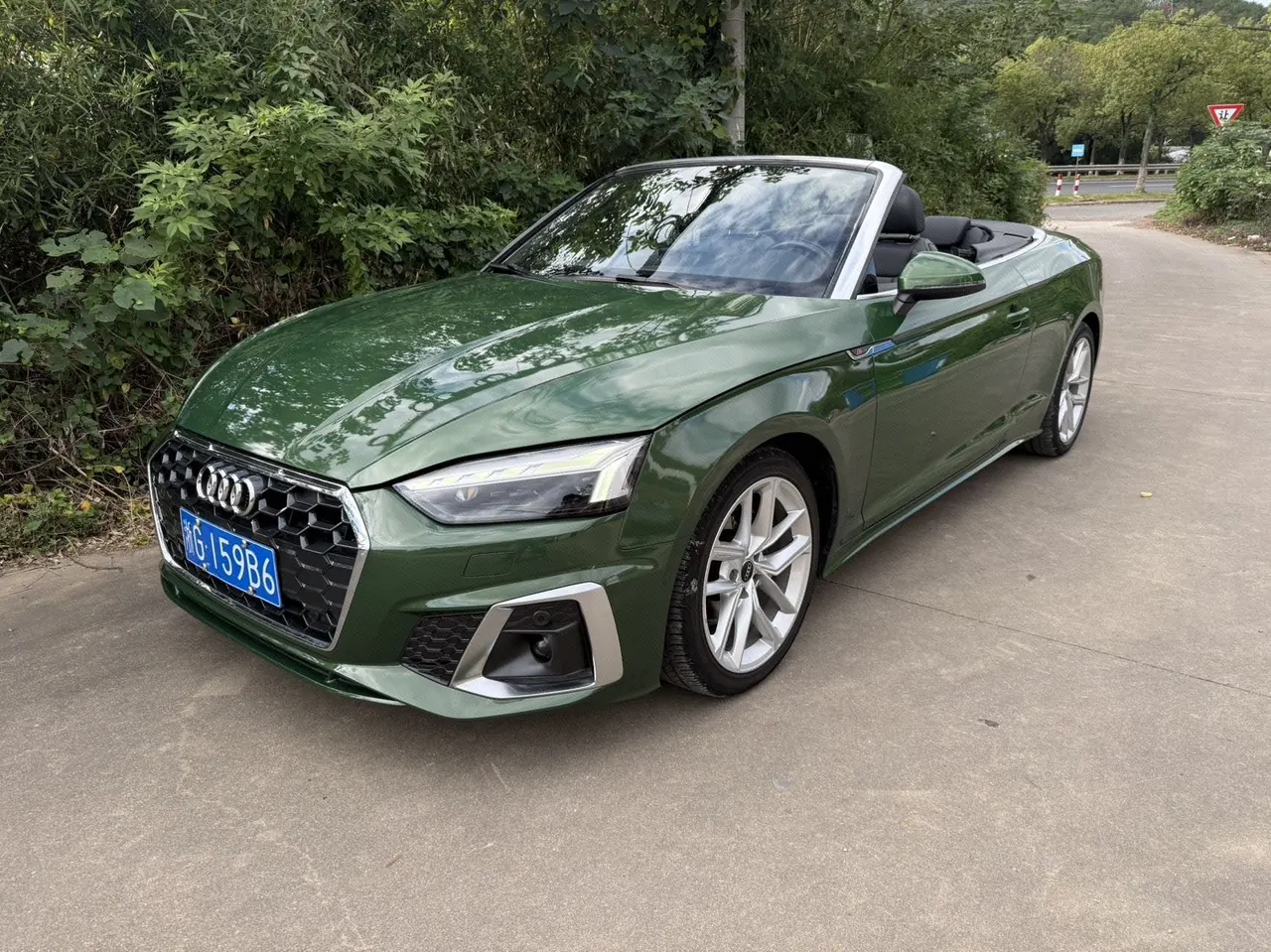 Audi A5 (Imported) 2022 A5 Cabriolet 2.0TFSI 40TFSI Fashion Dynamic Automatic Gear - View 1