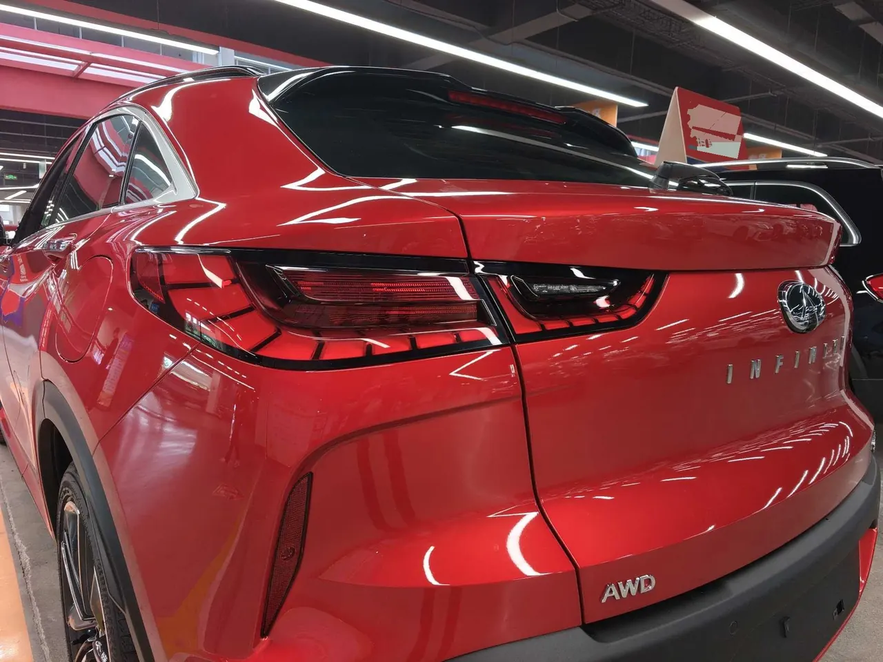 Infiniti QX55 (Imported) 2022 QX55 2.0T Stepless Four-wheel Drive Yaoxiang Edition Automatic Gear 10