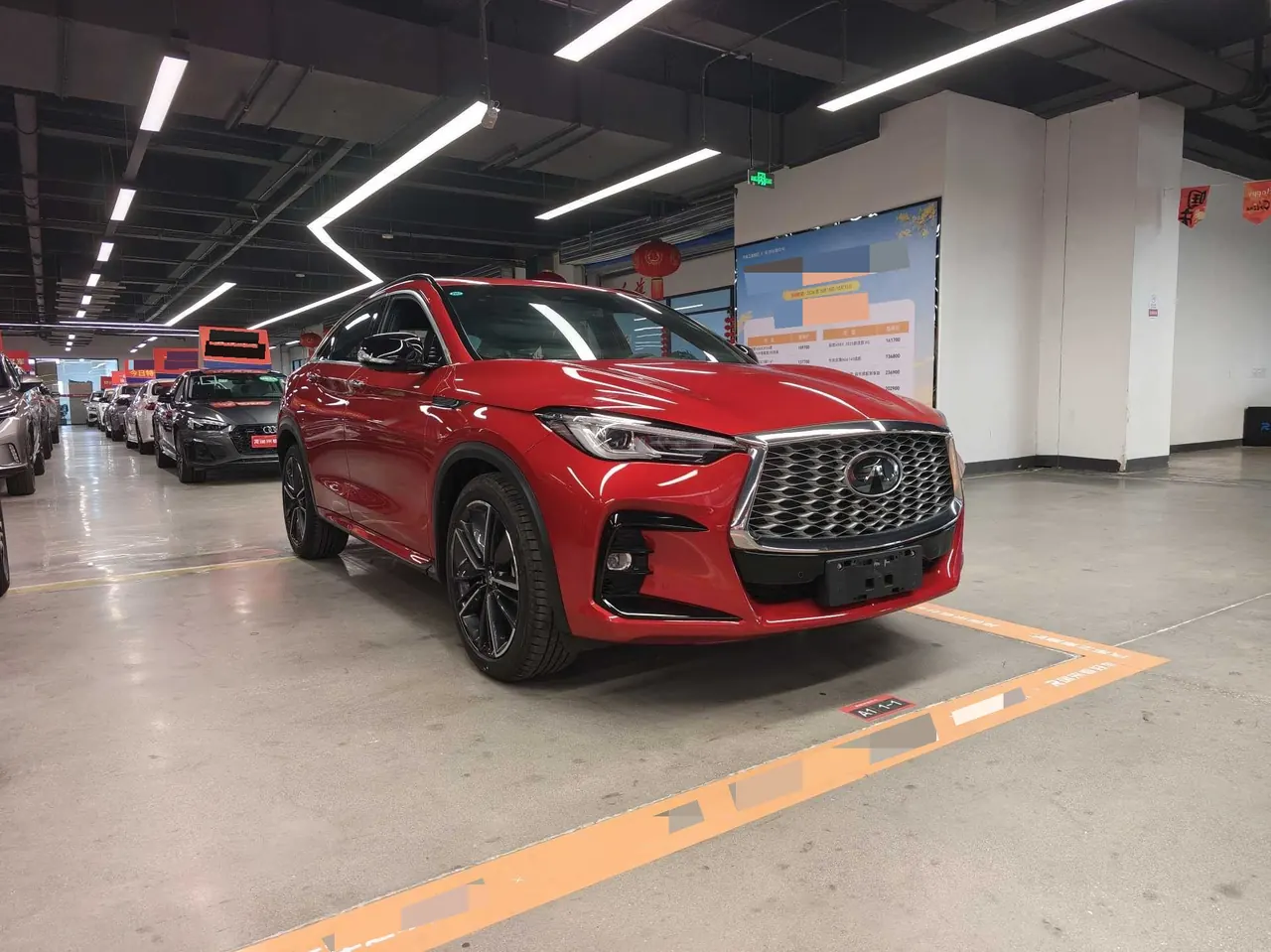 Infiniti QX55 (Imported) 2022 QX55 2.0T Stepless Four-wheel Drive Yaoxiang Edition Automatic Gear 3