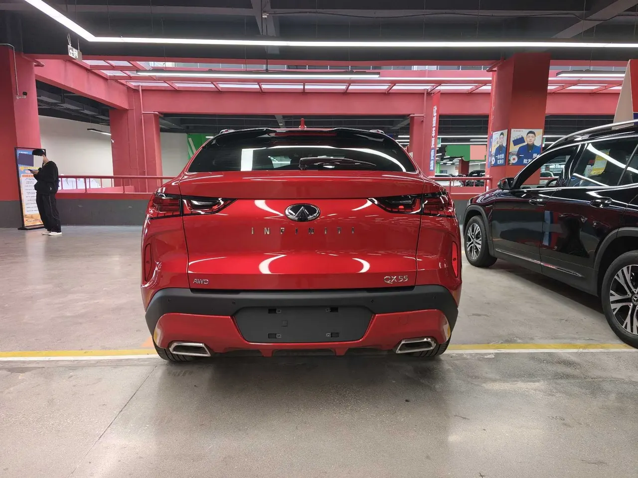 Infiniti QX55 (Imported) 2022 QX55 2.0T Stepless Four-wheel Drive Yaoxiang Edition Automatic Gear 7