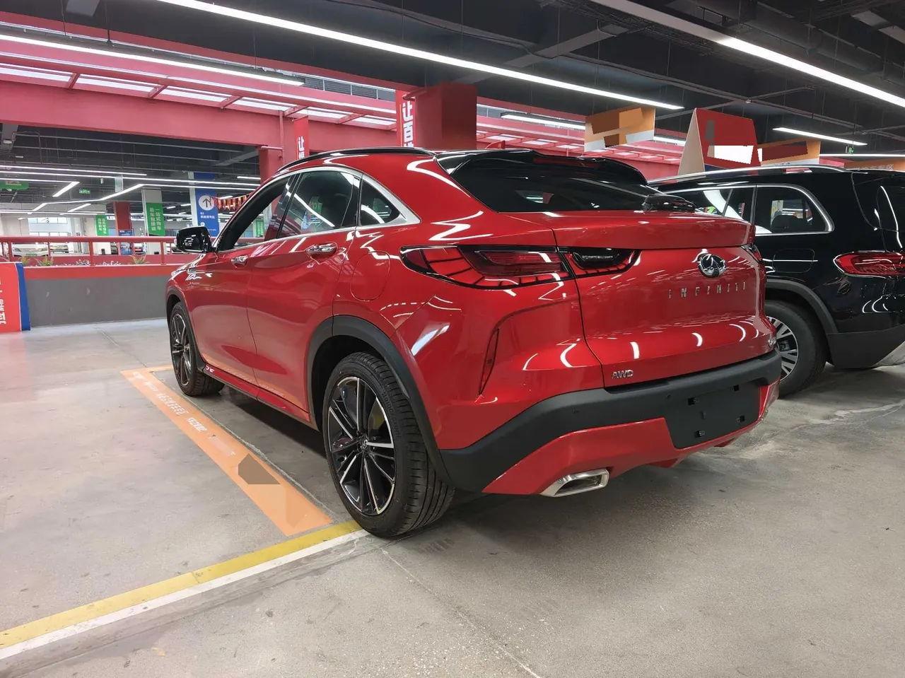 Infiniti QX55 (Imported) 2022 QX55 2.0T Stepless Four-wheel Drive Yaoxiang Edition Automatic Gear 9
