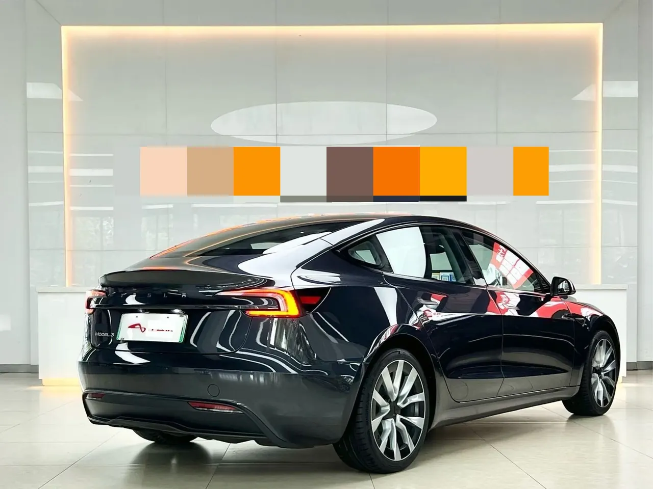 Tesla 2025 Model 3 rear-wheel drive version of automatic transmission 4