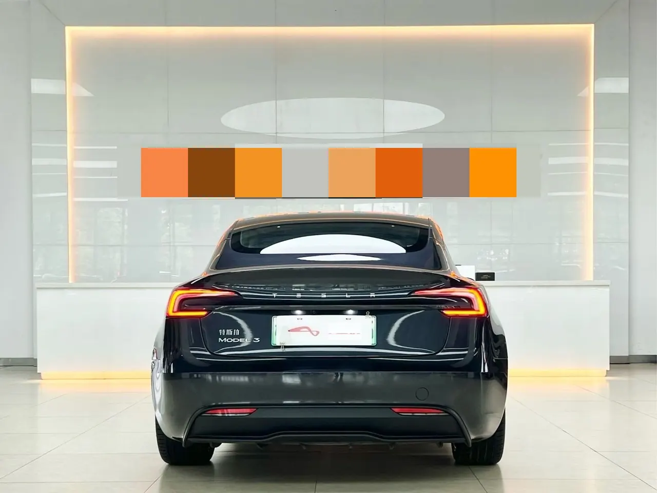 Tesla 2025 Model 3 rear-wheel drive version of automatic transmission 5