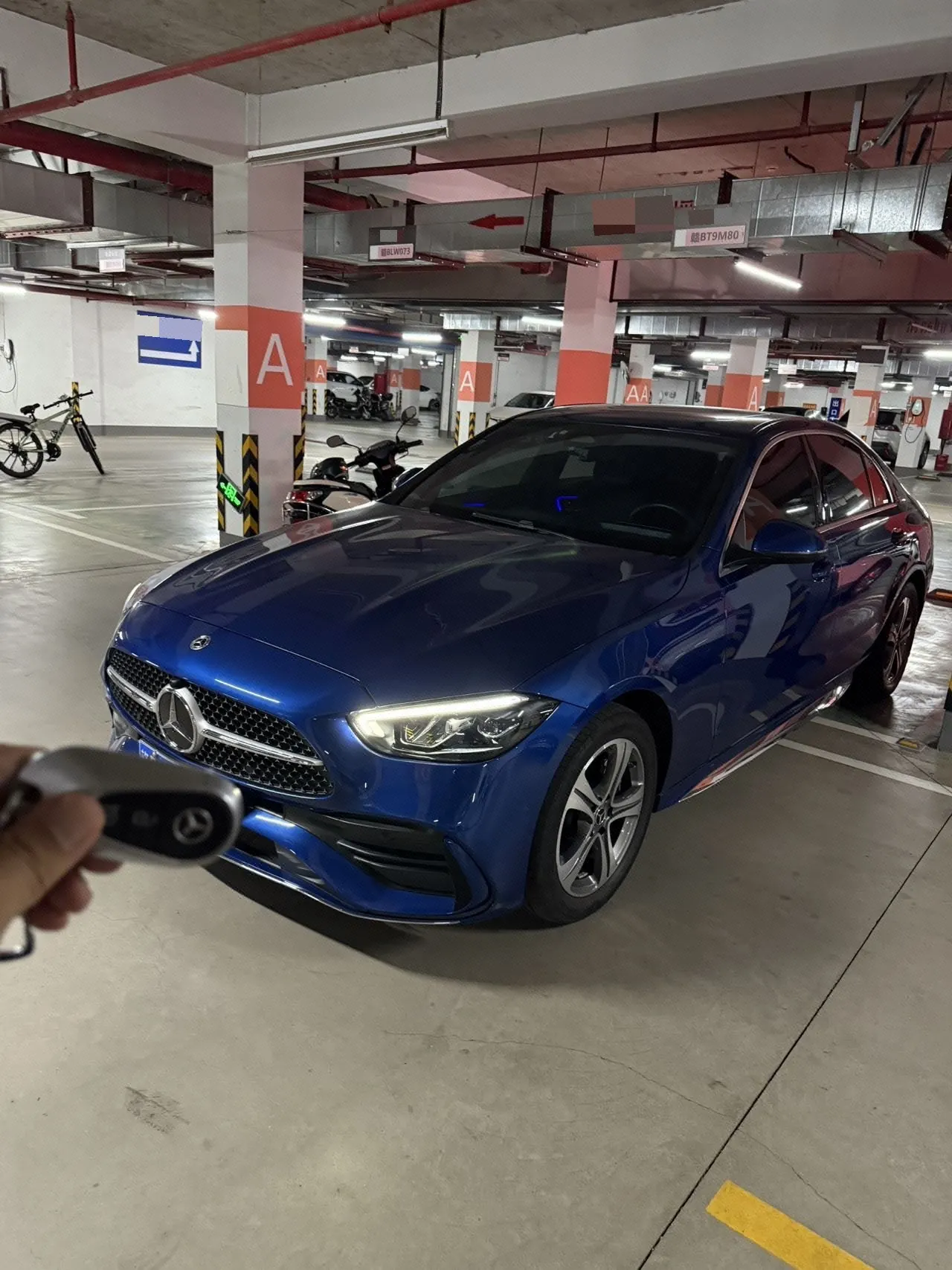 Mercedes Benz Class C 2022 C 200 L 48V 1.5T Sports Edition (Modified) Automatic Gear - View 1