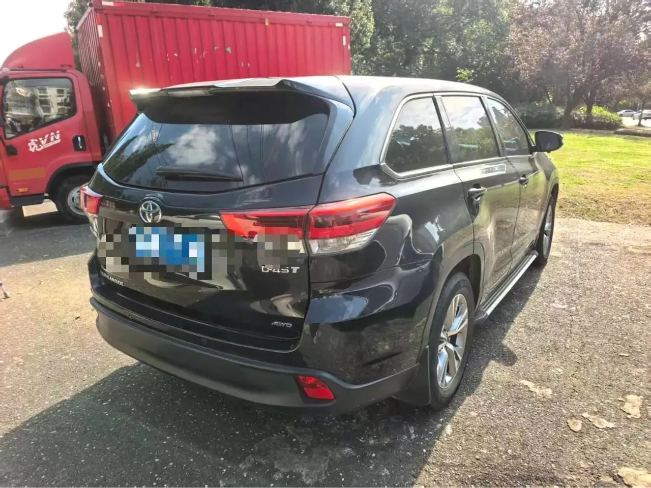 Toyota 2022 Highlander 2.0T 380T 4-wheel drive deluxe 7-seat automatic gear 6