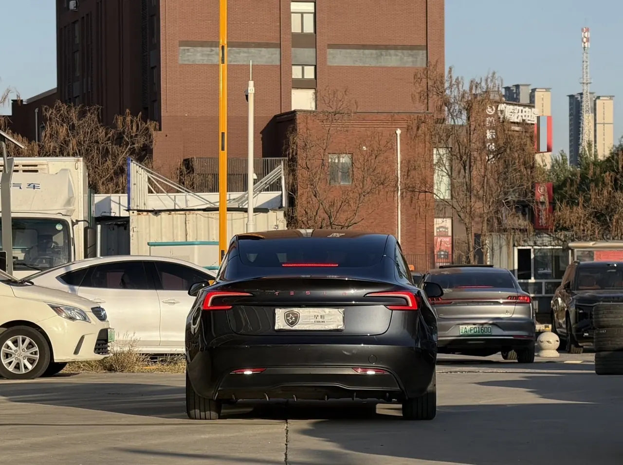 Tesla 2023 Model 3 Rejuvenation Edition Rear Wheel Drive Automatic Transmission 6