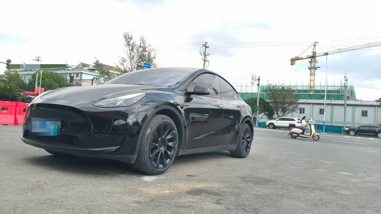 Tesla 2022 Model Y long endurance all-wheel drive version (modified) automatic gear - View 1