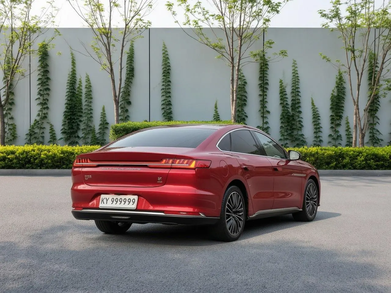 BYD 2020 Han DM 2.0T four-wheel drive performance version luxury automatic gear 5
