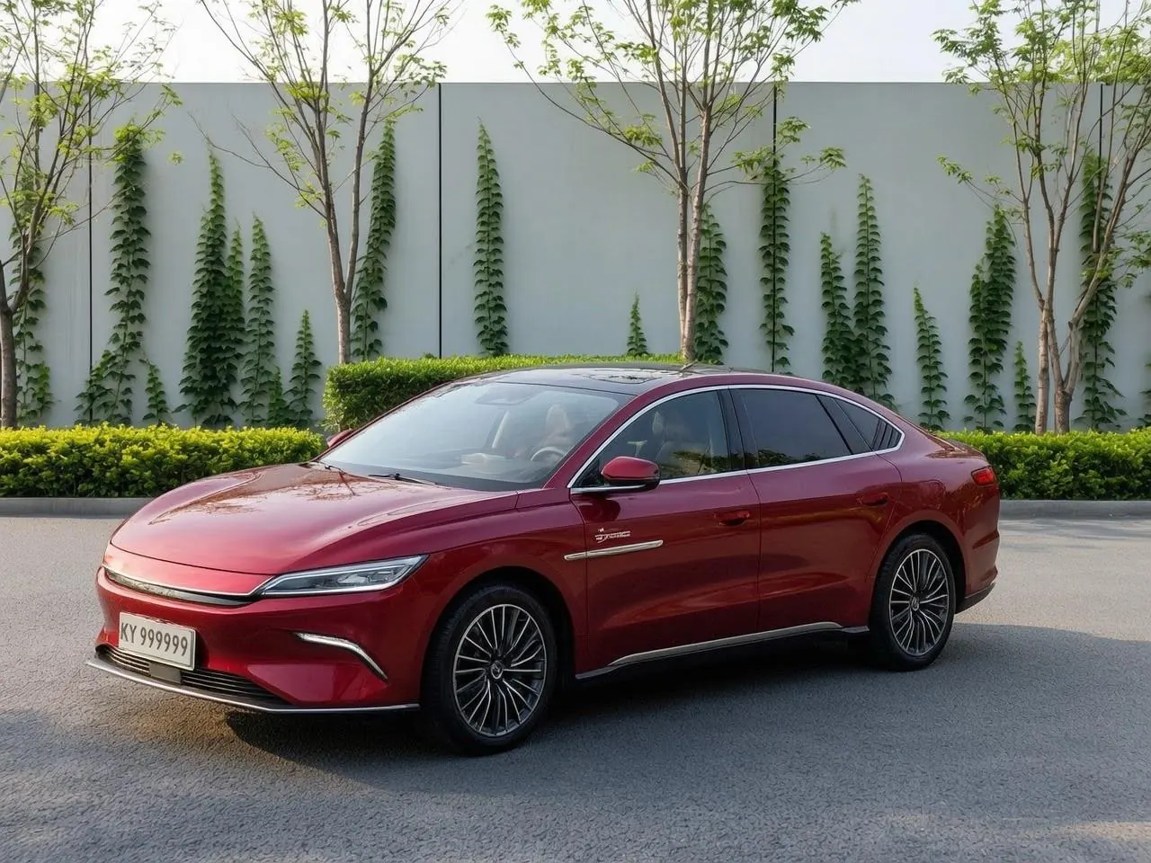 BYD 2020 Han DM 2.0T four-wheel drive performance version luxury automatic gear 7