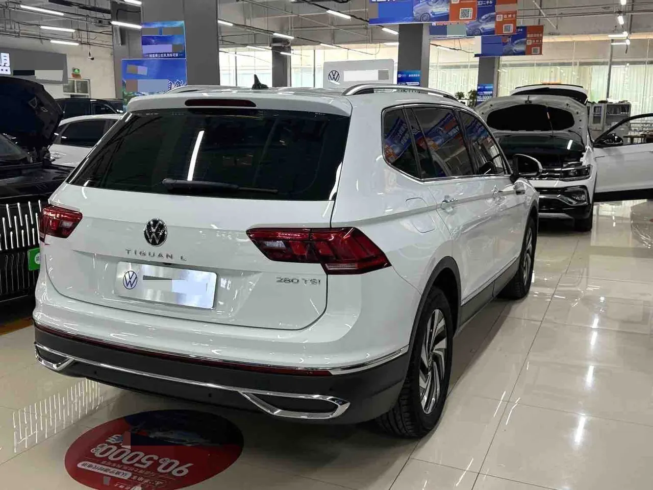 Volkswagen 2023 Tiguan L 1.4TSI 280TSI Tide Creation Limited Edition Automatic Gear 4