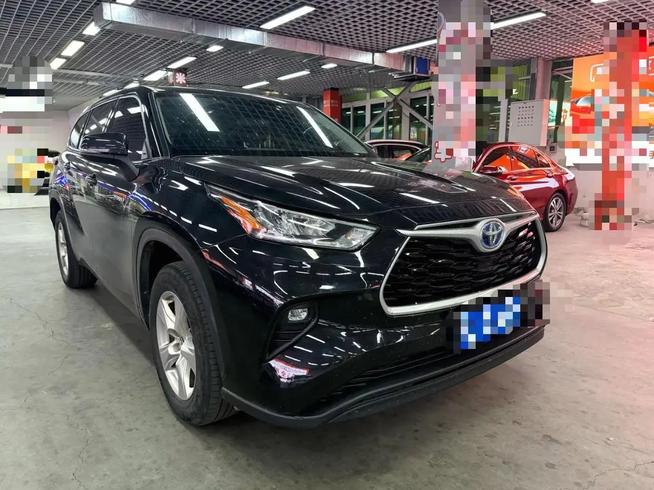 Toyota 2023 Highlander Dual Engine 2.5 Stepless Intelligent Electric Hybrid Four-wheel Drive Elite Edition 7-seat Automatic Transmission 2