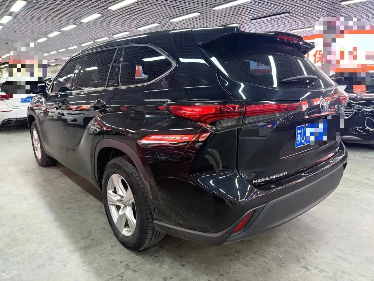 Toyota 2023 Highlander Dual Engine 2.5 Stepless Intelligent Electric Hybrid Four-wheel Drive Elite Edition 7-seat Automatic Transmission 5