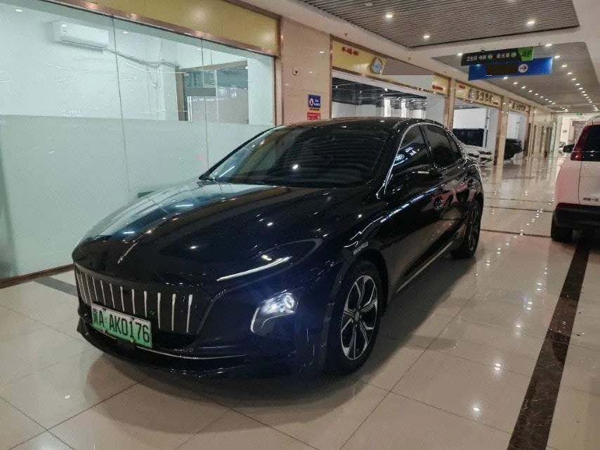 HongQi 2022 E-QM 5 431km Charging Enjoy Edition Automatic Gear - View 1