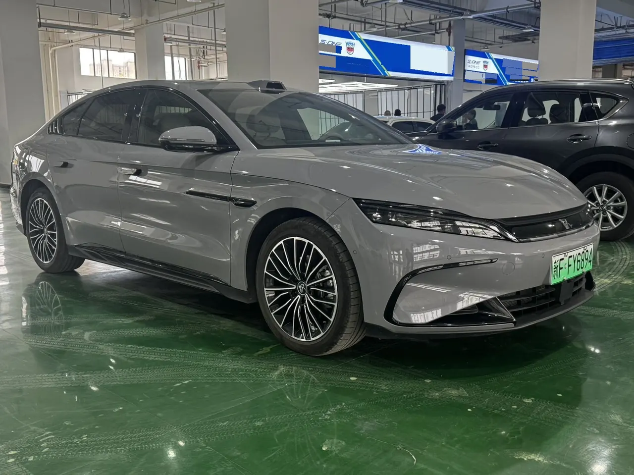 BYD 2025 Han DM-i 1.5T stepless 125KM laser Radar intelligent driving automatic gear 2