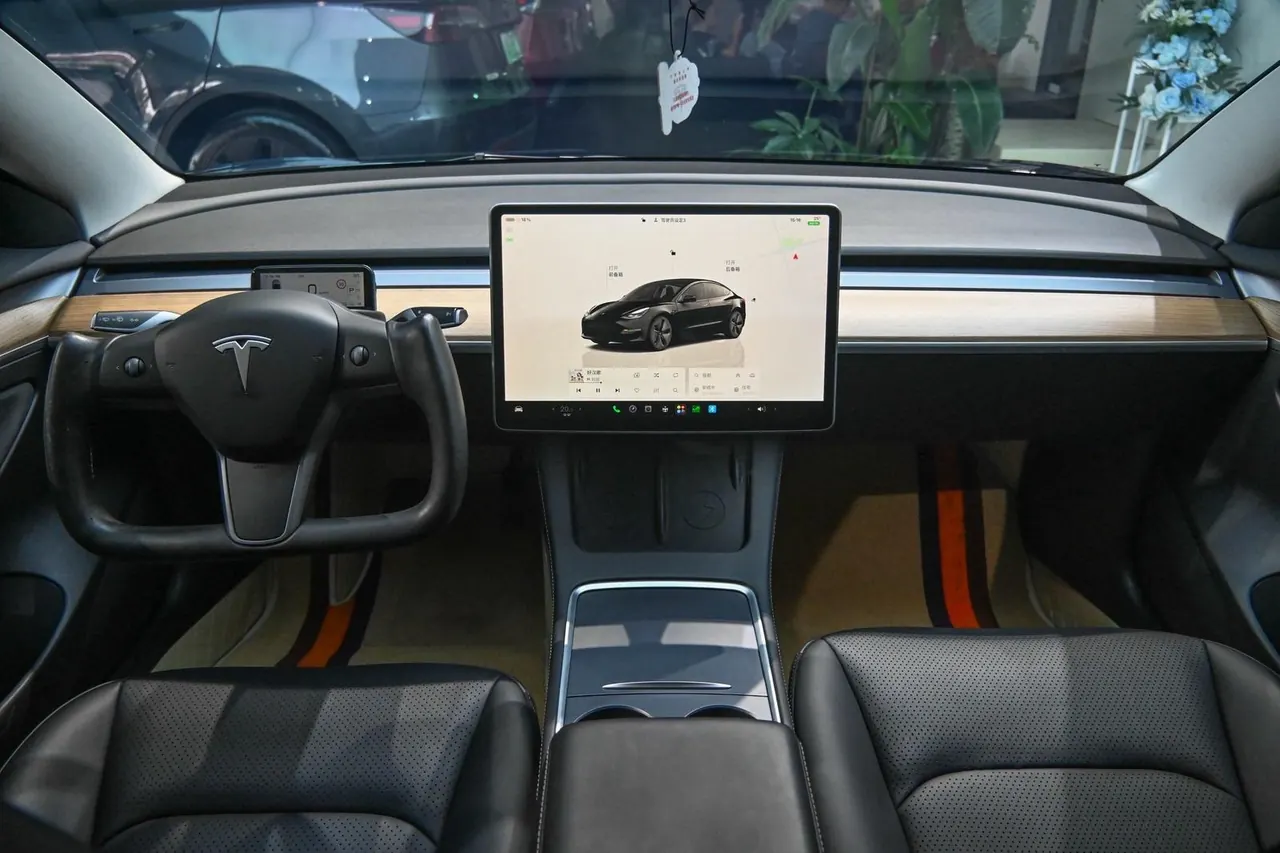 Tesla 2022 Model 3 rear-wheel drive version of automatic transmission 7