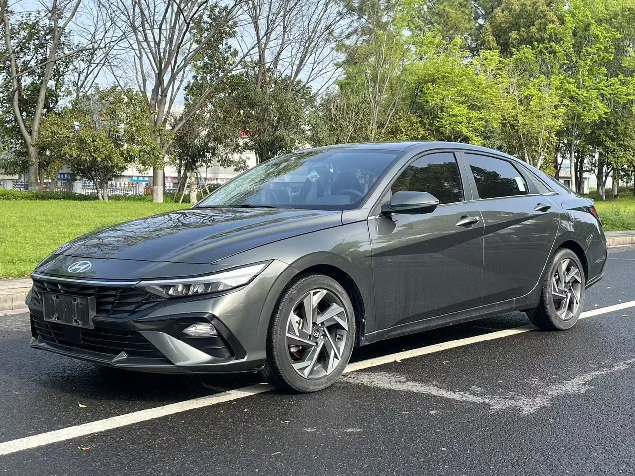 Hyundai 2023 Elantra-sedan 1.5 stepless GLX elite automatic gear - View 1