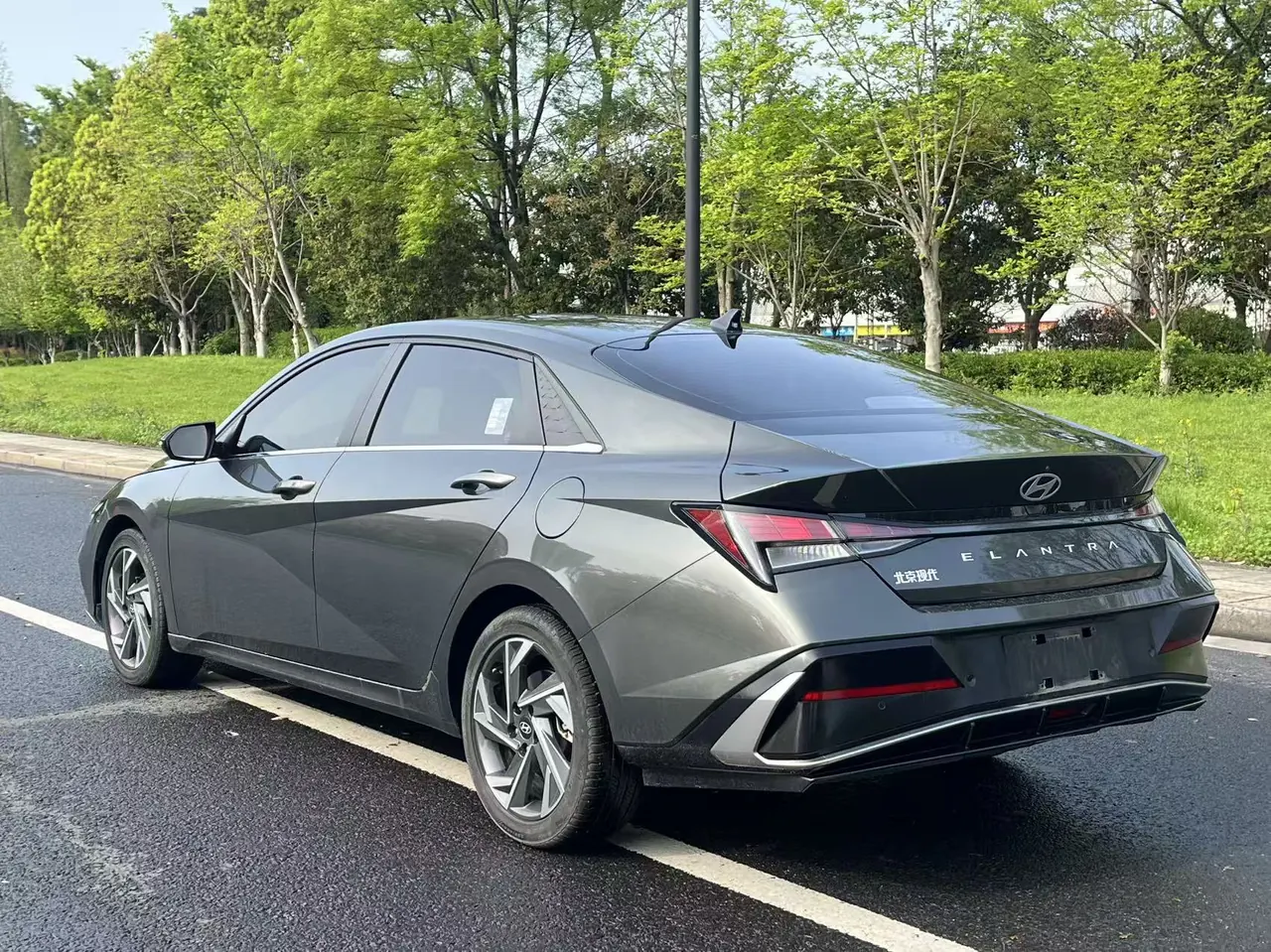 Hyundai 2023 Elantra-sedan 1.5 stepless GLX elite automatic gear 9