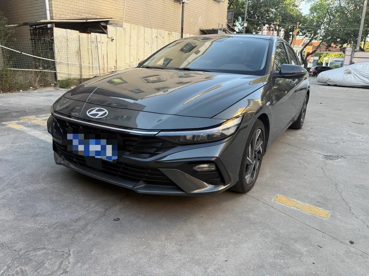 Hyundai 2023 Elantra-sedan 1.5 stepless GLX elite automatic gear - View 1
