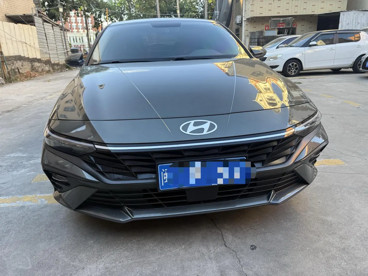 Hyundai 2023 Elantra-sedan 1.5 stepless GLX elite automatic gear 3