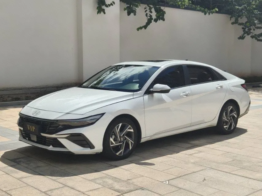 Hyundai 2023 Elantra-sedan 1.5 stepless GLX elite automatic gear - View 1