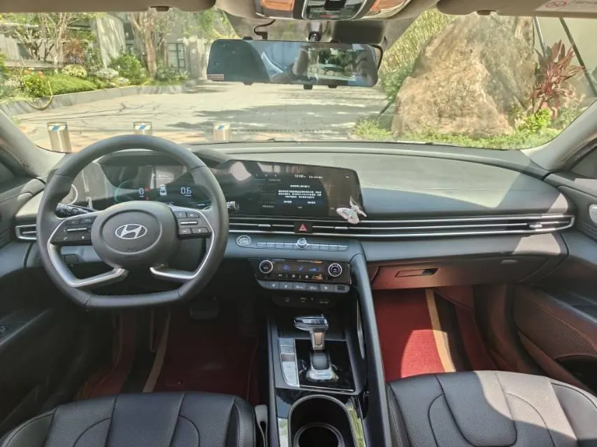 Hyundai 2023 Elantra-sedan 1.5 stepless GLX elite automatic gear 6