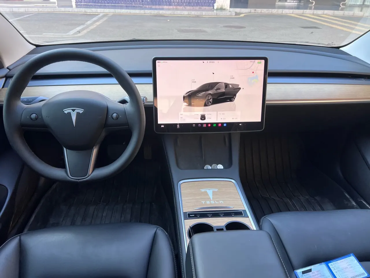 Tesla 2022 Model 3 rear-wheel drive version of automatic transmission 4