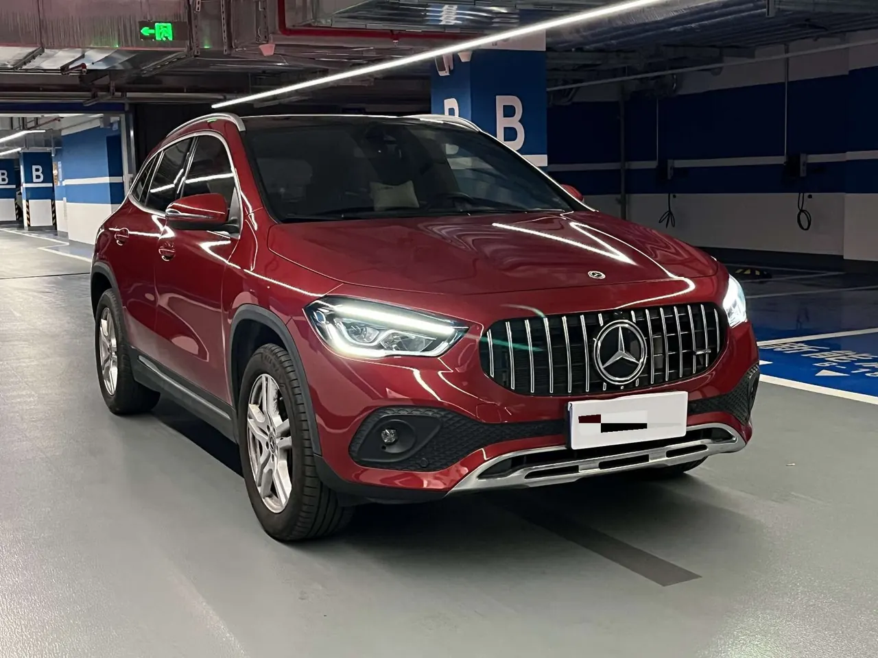 Mercedes Benz 2022 GLA 200 1.3T (modified) automatic gear 3