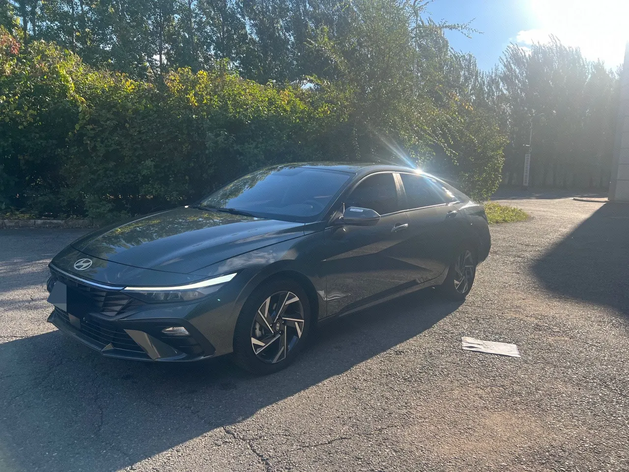 Hyundai 2023 Elantra-sedan 1.5 stepless GLX elite automatic gear - View 1