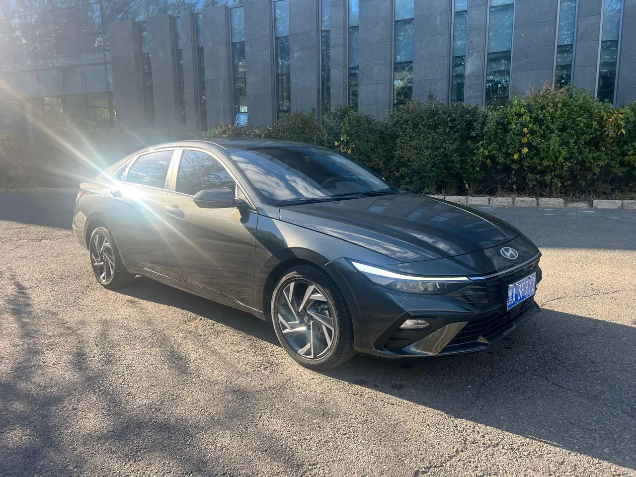 Hyundai 2023 Elantra-sedan 1.5 stepless GLX elite automatic gear 3