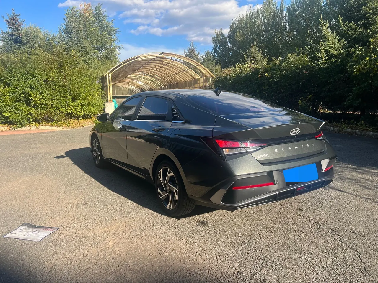 Hyundai 2023 Elantra-sedan 1.5 stepless GLX elite automatic gear 7